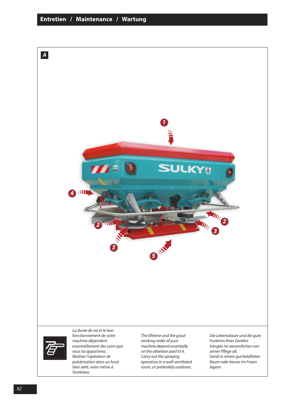 Sulky X 40 User Manual | Page 84 / 105