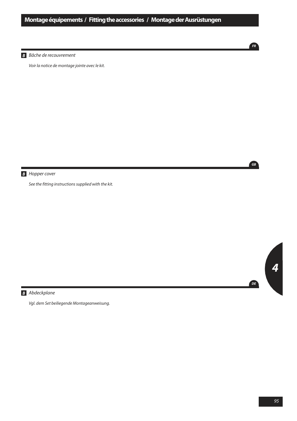 Sulky X 40 User Manual | Page 97 / 105