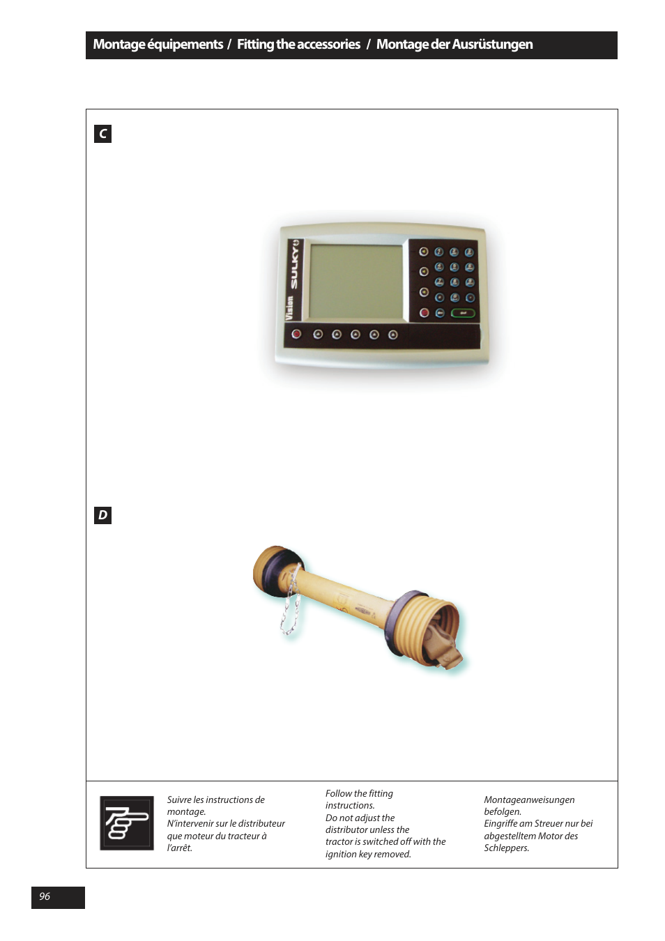 Sulky X 40 User Manual | Page 98 / 105