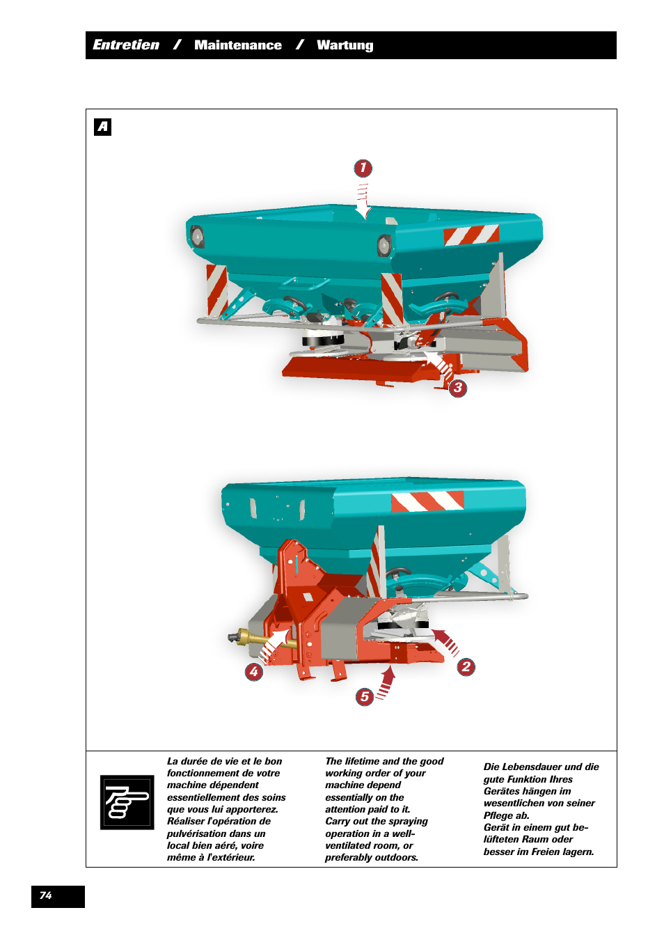 Sulky X 44 User Manual | Page 76 / 95