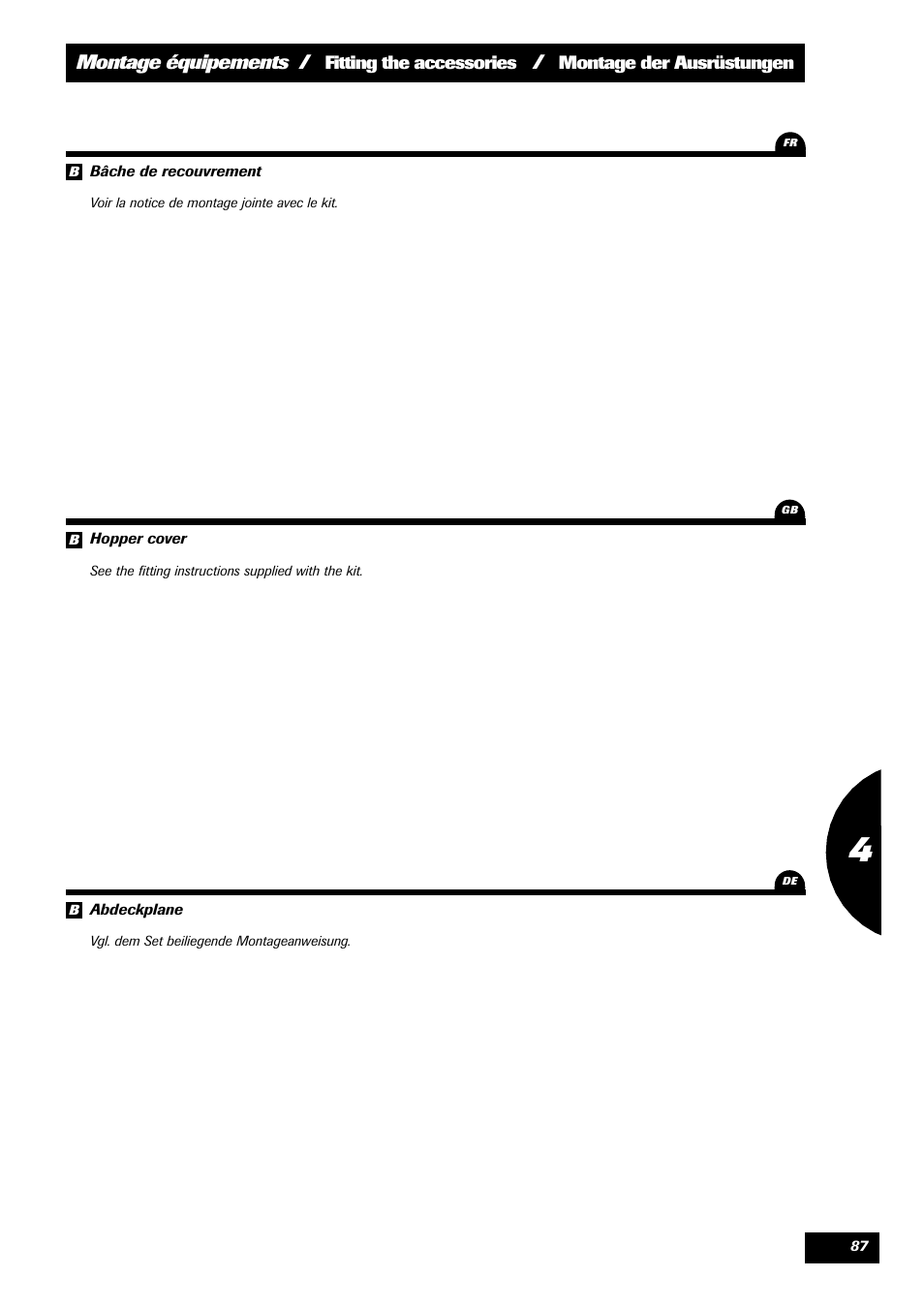 Sulky X 44 User Manual | Page 89 / 95