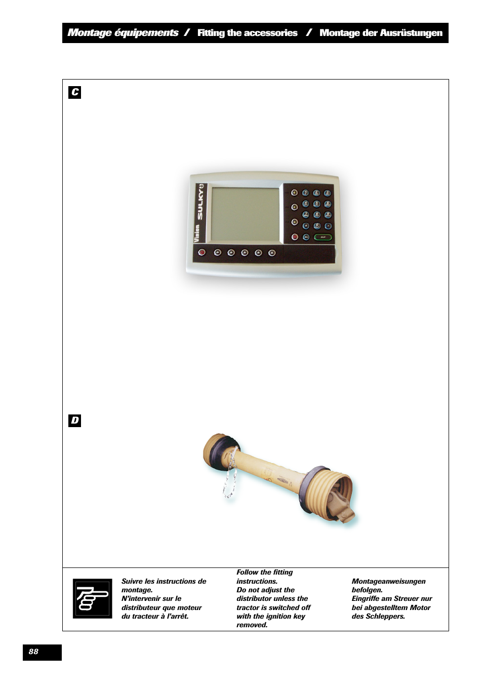 Sulky X 44 User Manual | Page 90 / 95