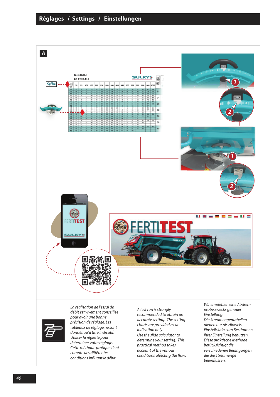 Sulky X 50 User Manual | Page 42 / 103