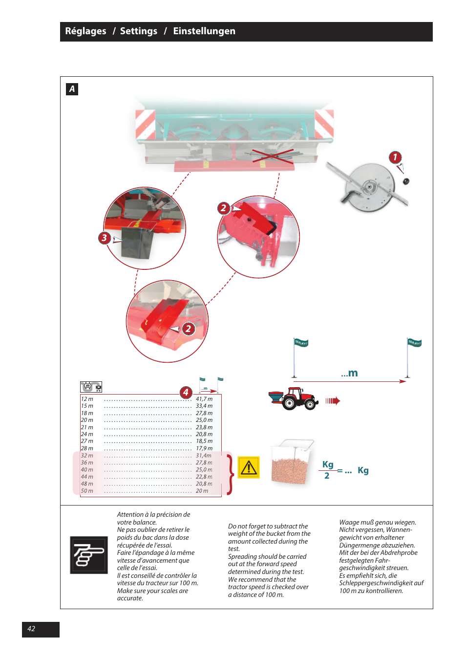 Sulky X 50 User Manual | Page 44 / 103