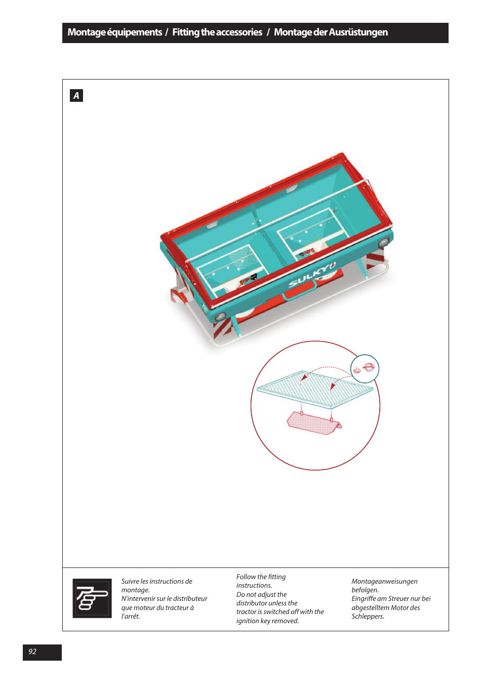 Sulky X 50 User Manual | Page 94 / 103