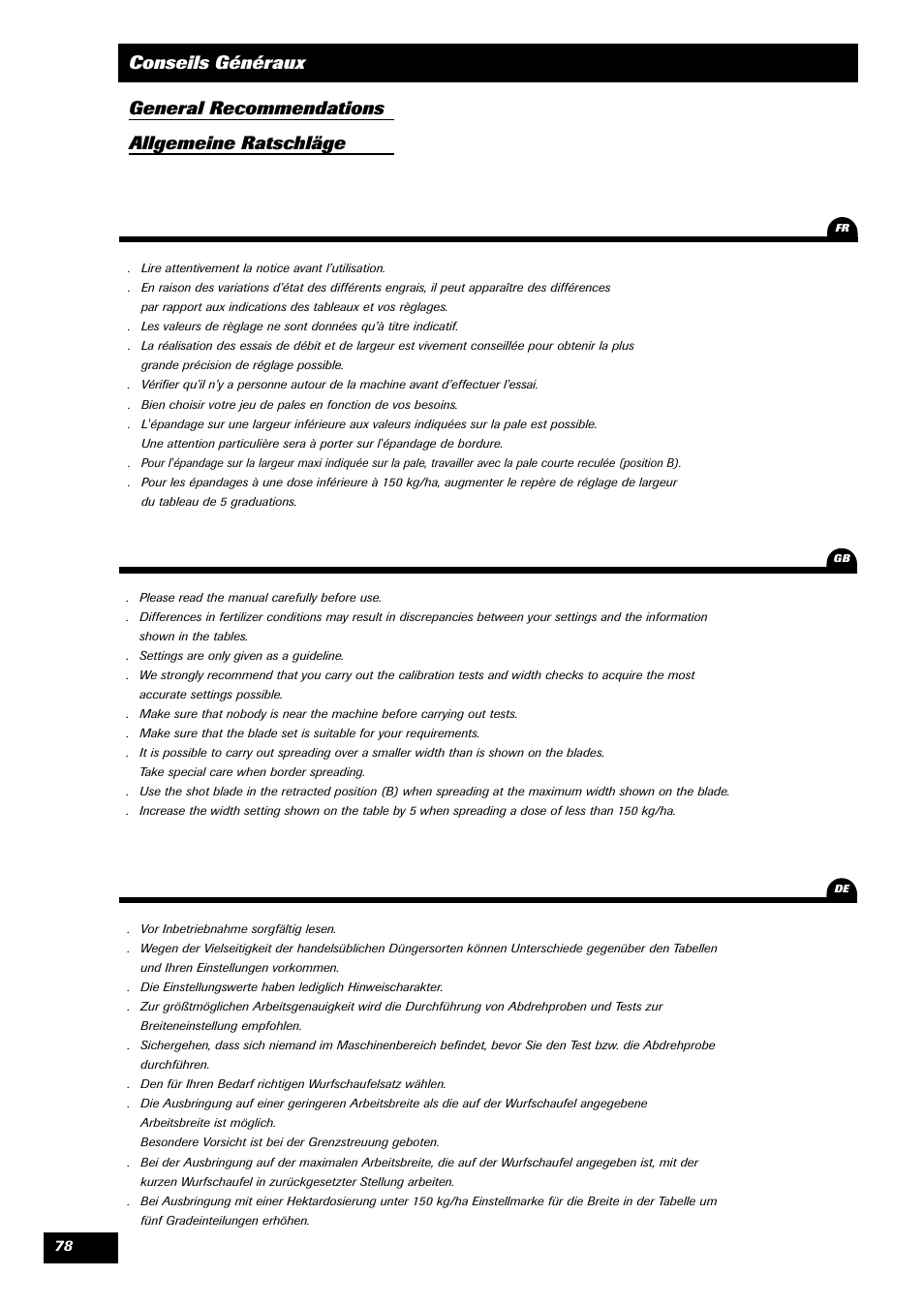 Sulky DPA XLT User Manual | Page 79 / 102
