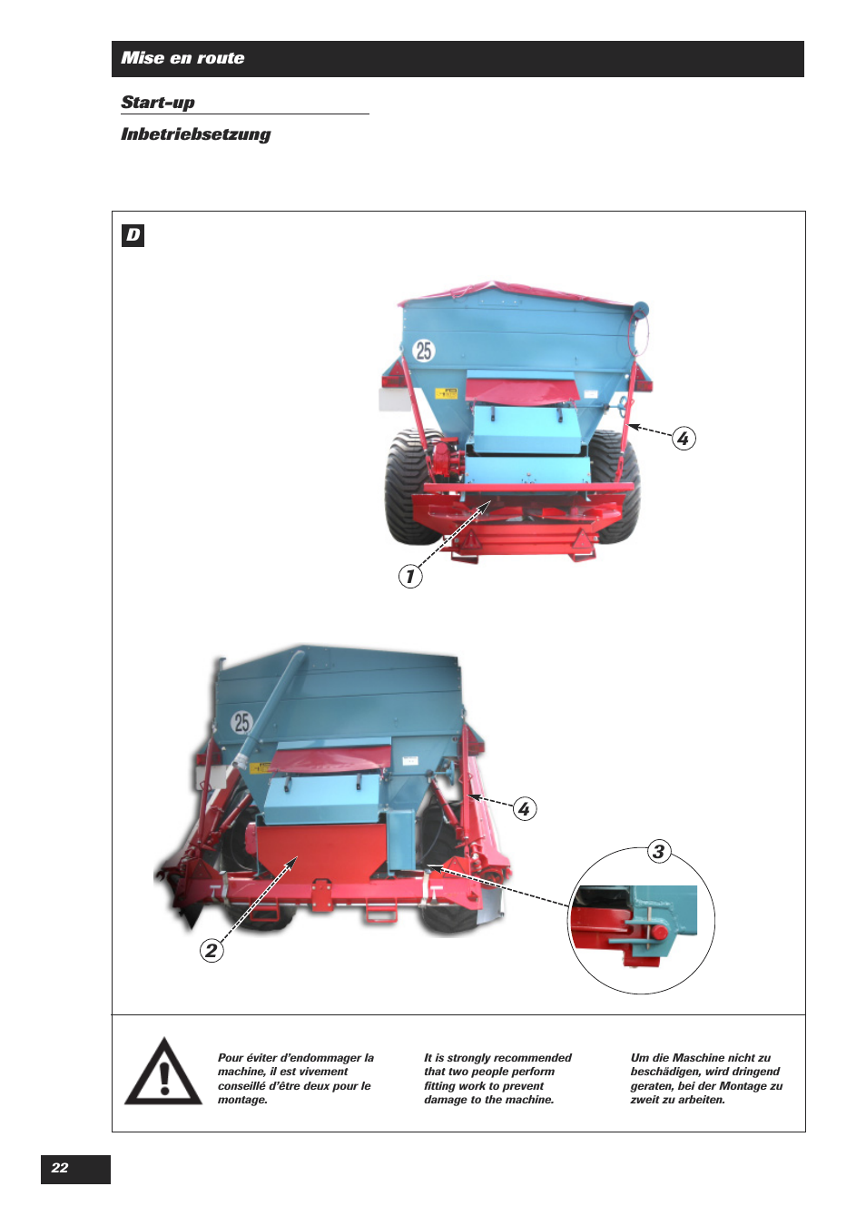 Sulky DPA Polyvrac mecanical User Manual | Page 24 / 93