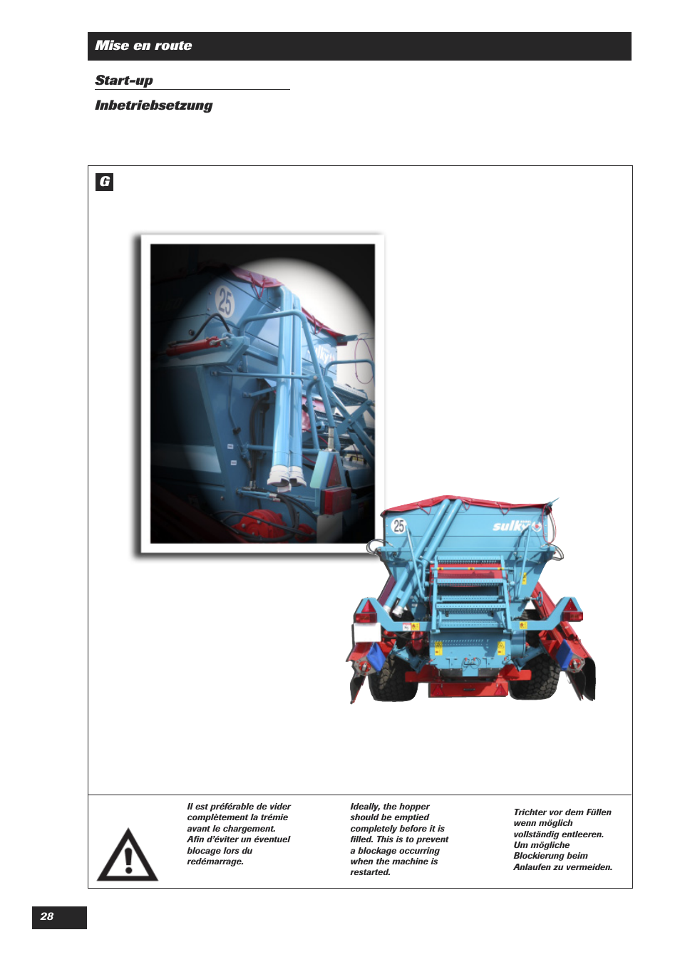 Sulky DPA Polyvrac mecanical User Manual | Page 30 / 93