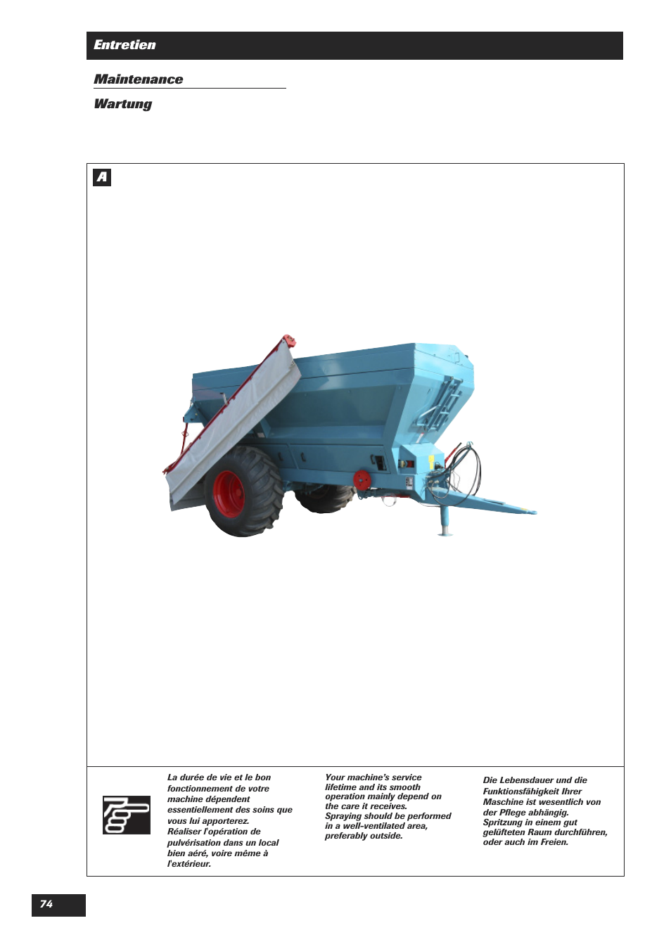 Sulky DPA Polyvrac mecanical User Manual | Page 76 / 93