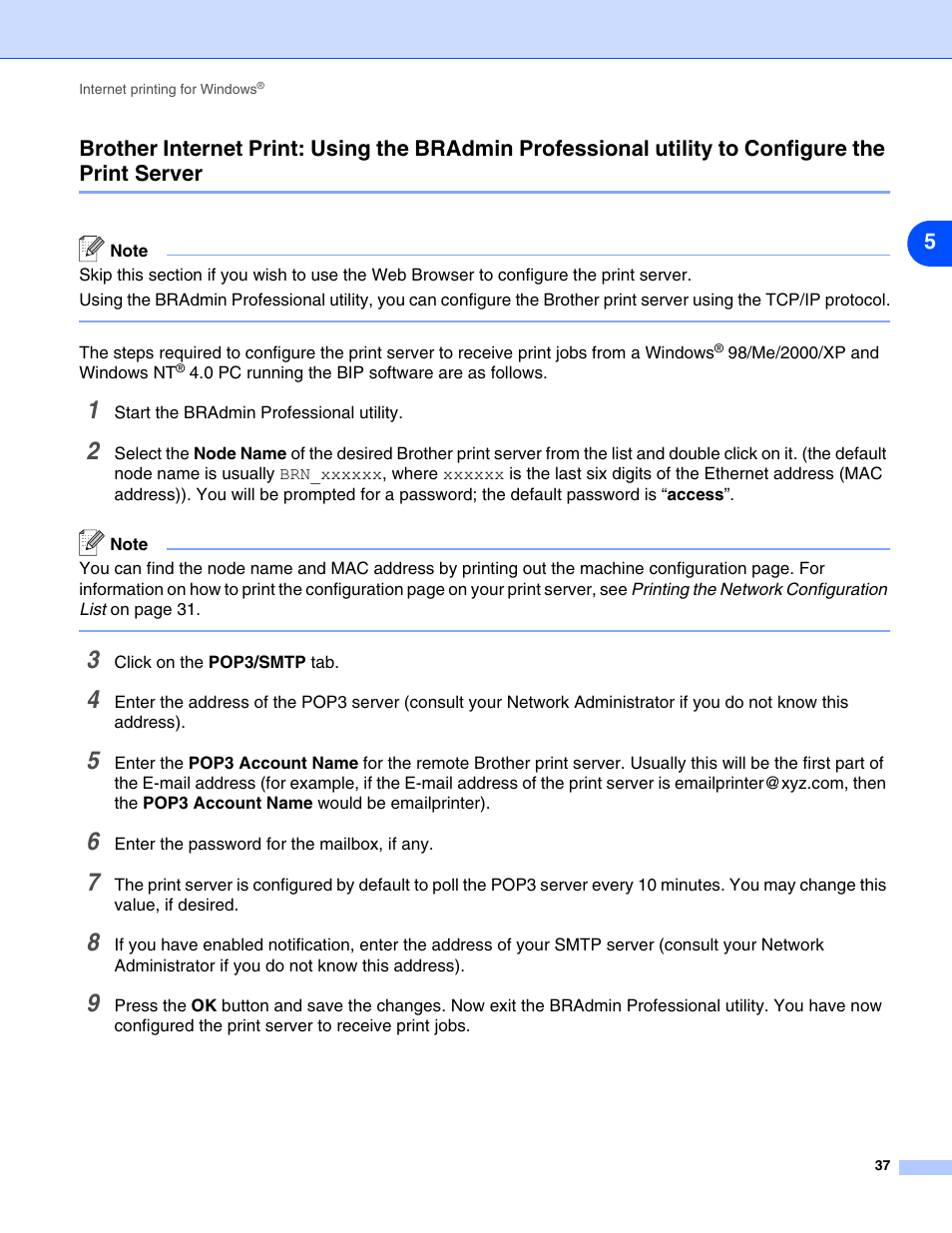 Brother DCP 8065DN User Manual | Page 49 / 112