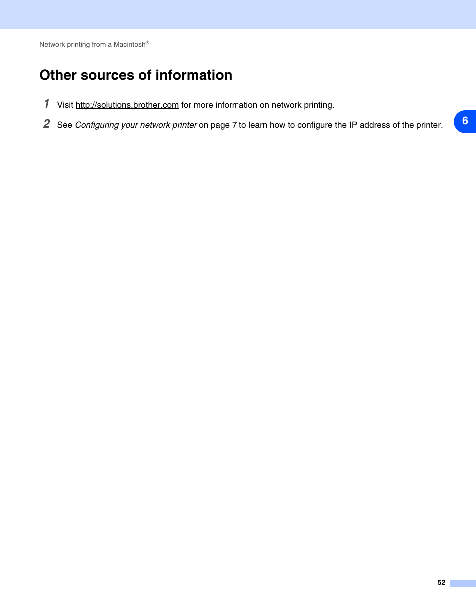 Other sources of information | Brother DCP 8065DN User Manual | Page 64 / 112
