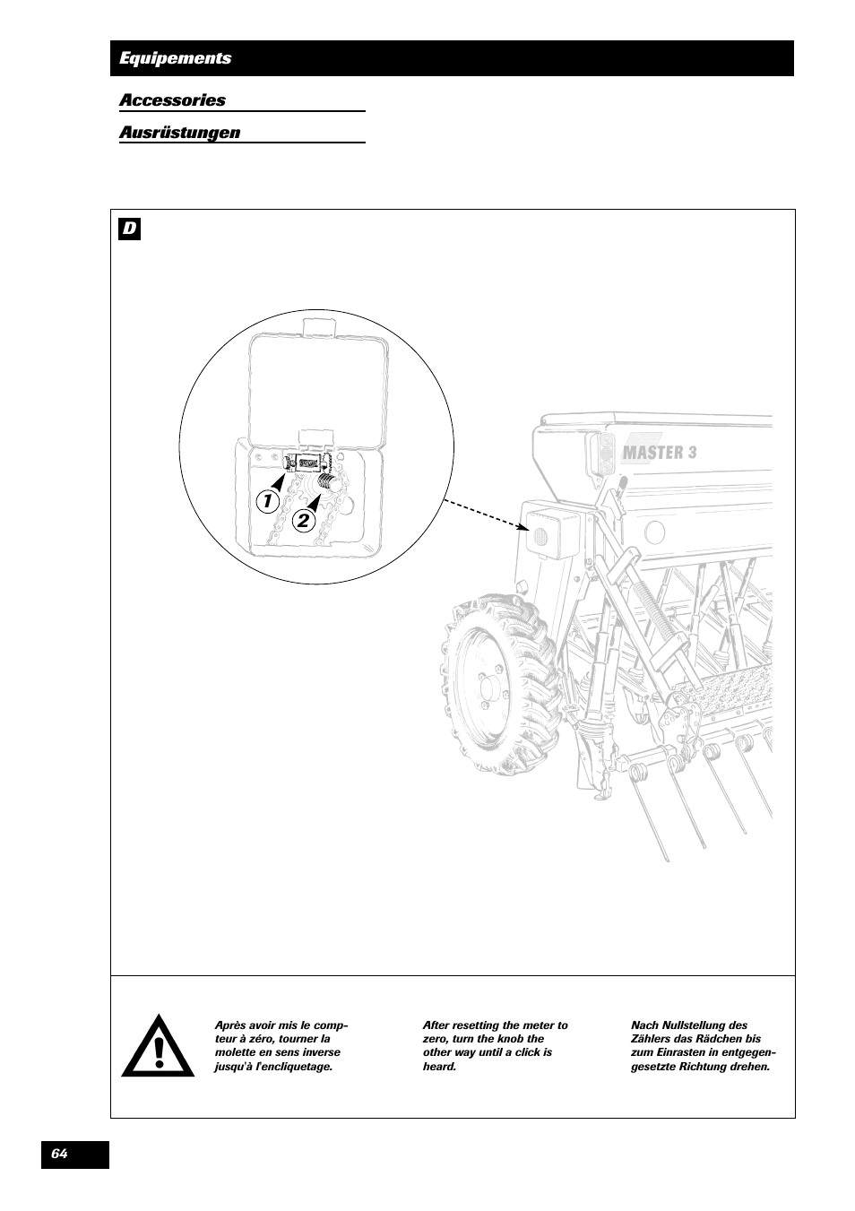 Sulky Master 3 User Manual | Page 65 / 96