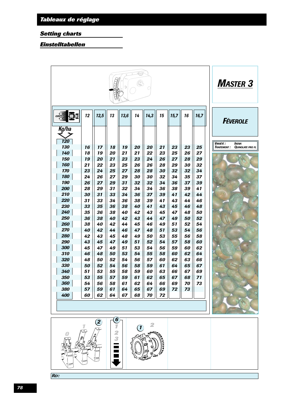 Aster | Sulky Master 3 User Manual | Page 79 / 96
