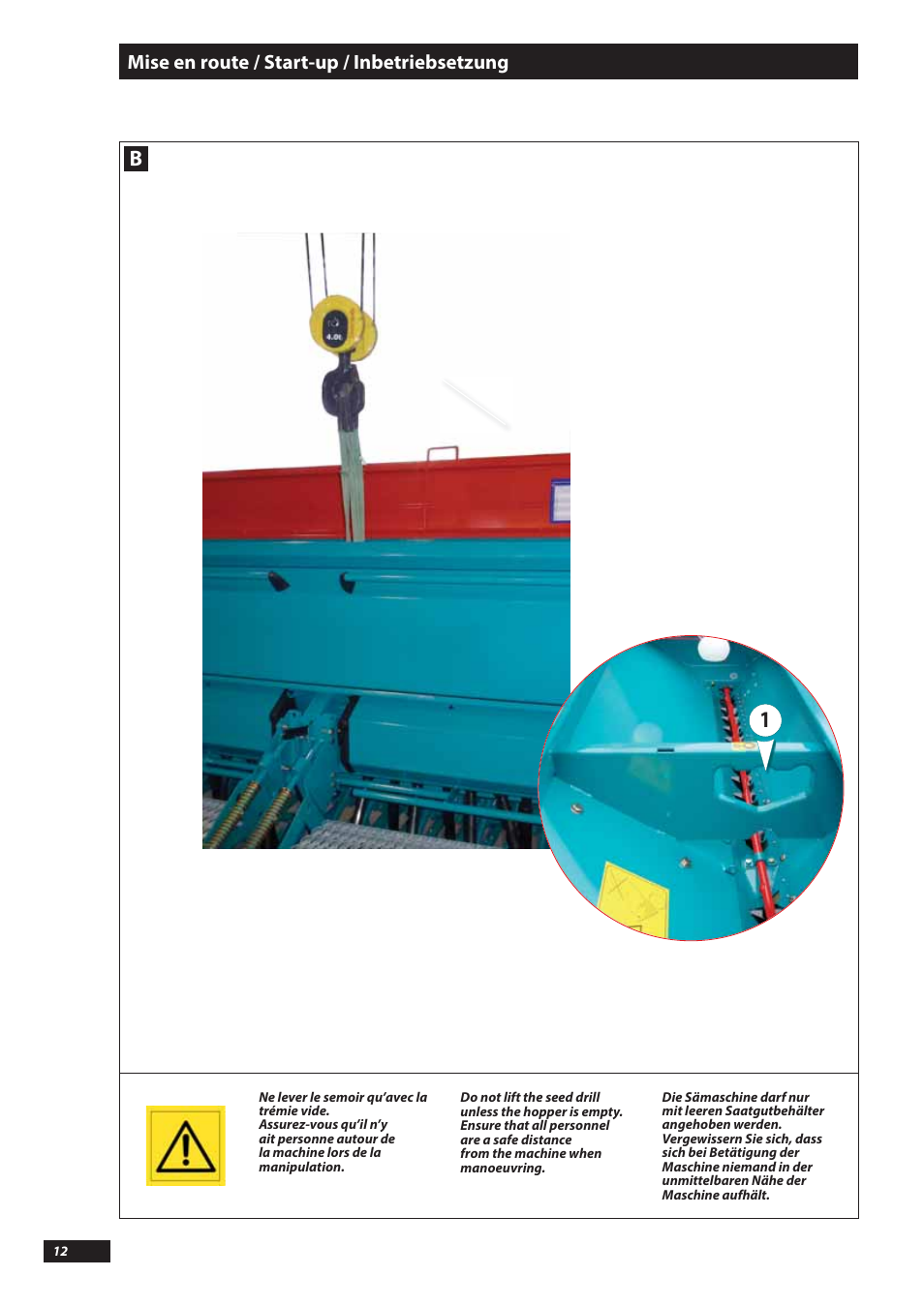 Sulky Tramline SX > 03/2014 User Manual | Page 14 / 117
