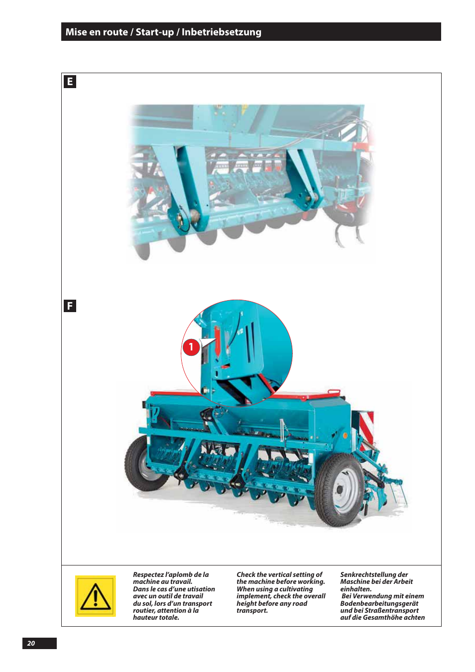 Sulky Tramline SX > 03/2014 User Manual | Page 22 / 117