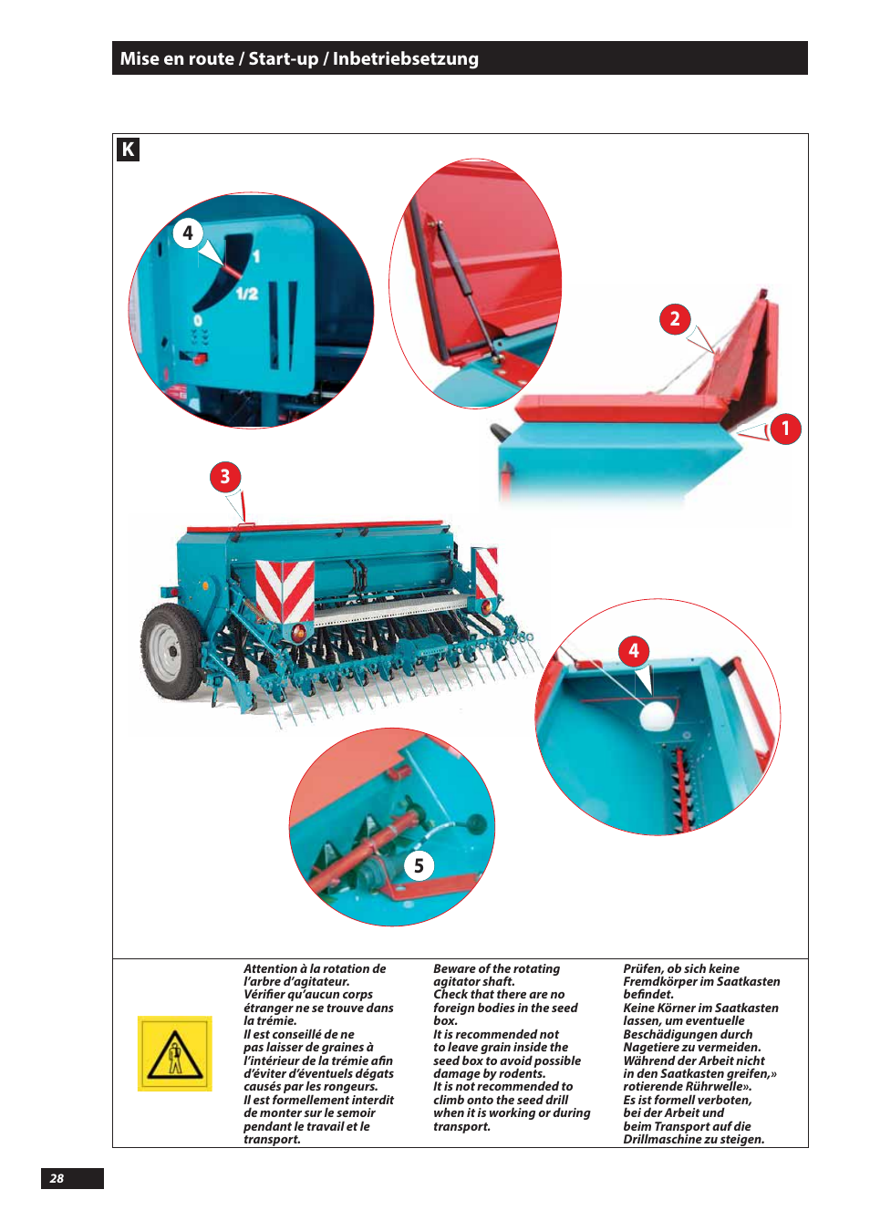 Sulky Tramline SX > 03/2014 User Manual | Page 30 / 117