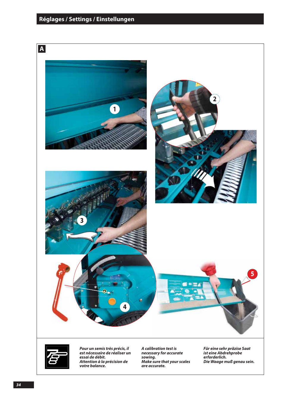 Sulky Tramline SX > 03/2014 User Manual | Page 36 / 117