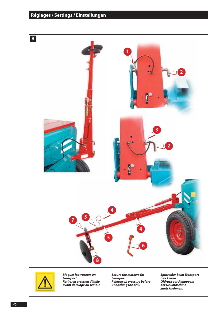 Sulky Tramline SX > 03/2014 User Manual | Page 42 / 117