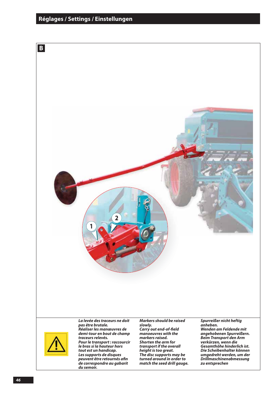 Sulky Tramline SX > 03/2014 User Manual | Page 48 / 117