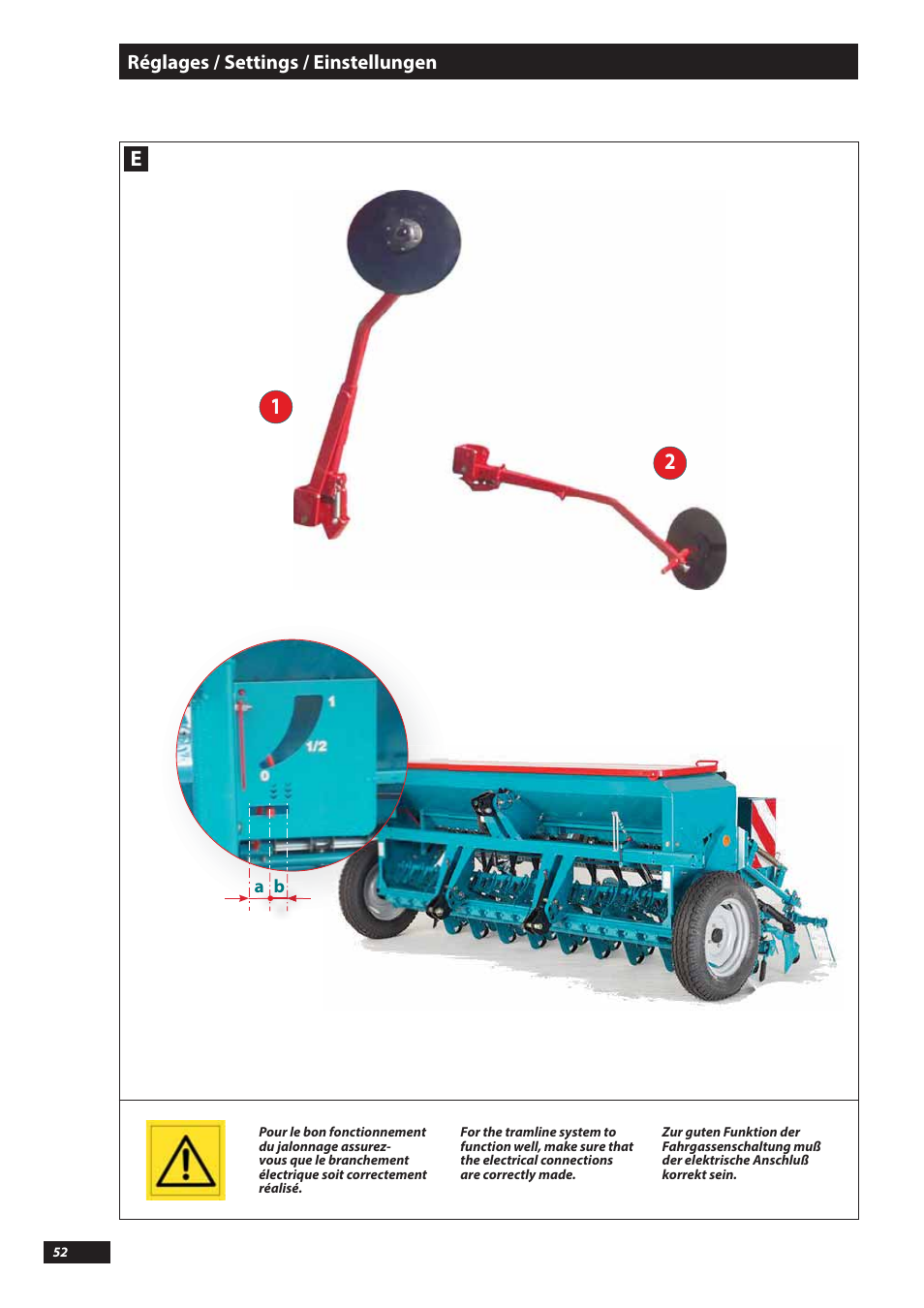 Sulky Tramline SX > 03/2014 User Manual | Page 54 / 117