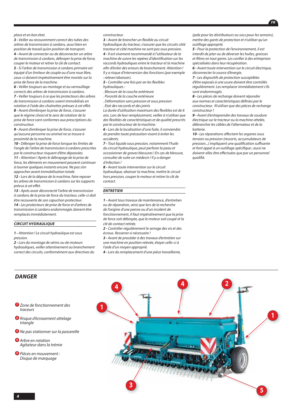Sulky Tramline SX > 03/2014 User Manual | Page 6 / 117
