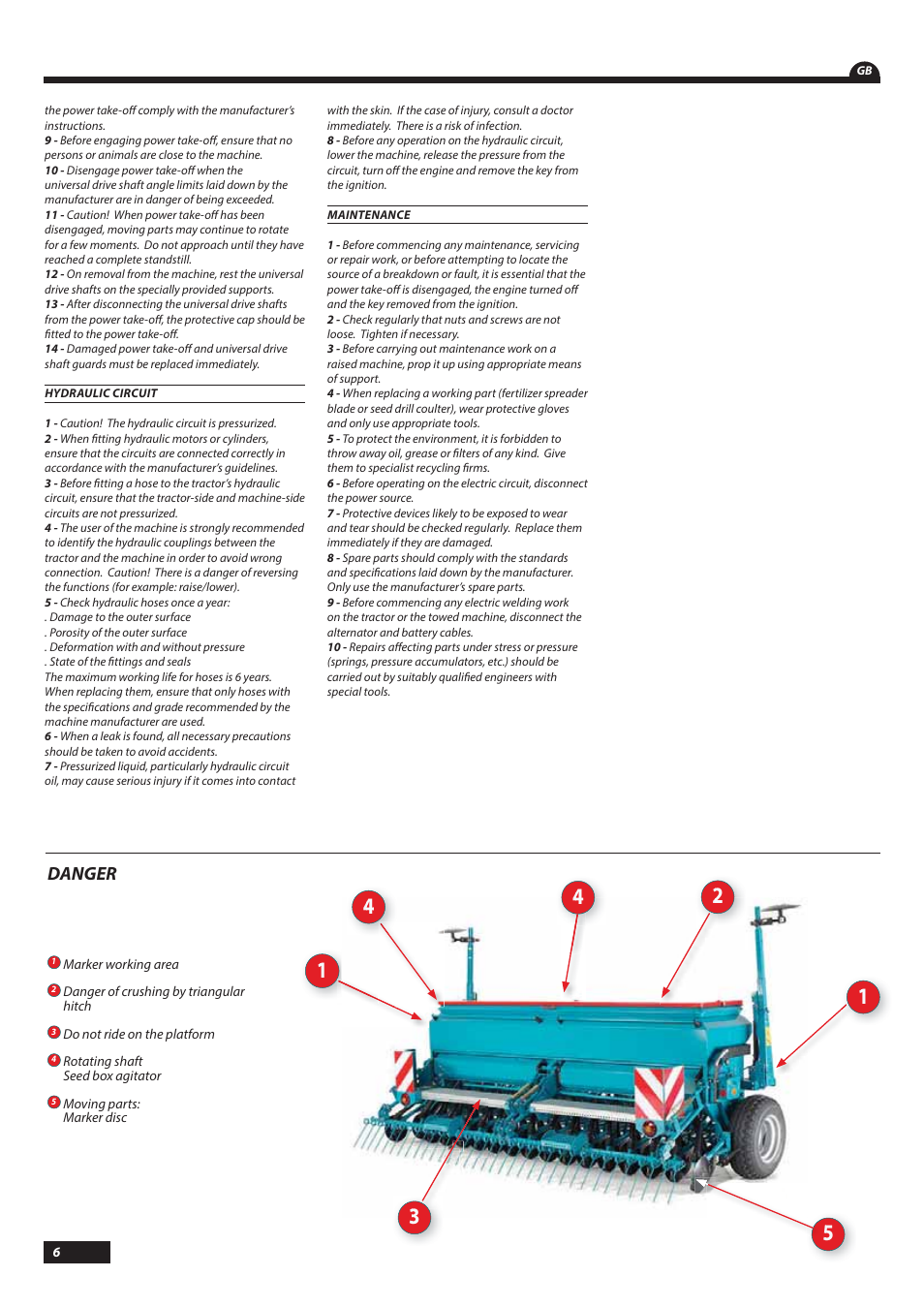 Sulky Tramline SX > 03/2014 User Manual | Page 8 / 117