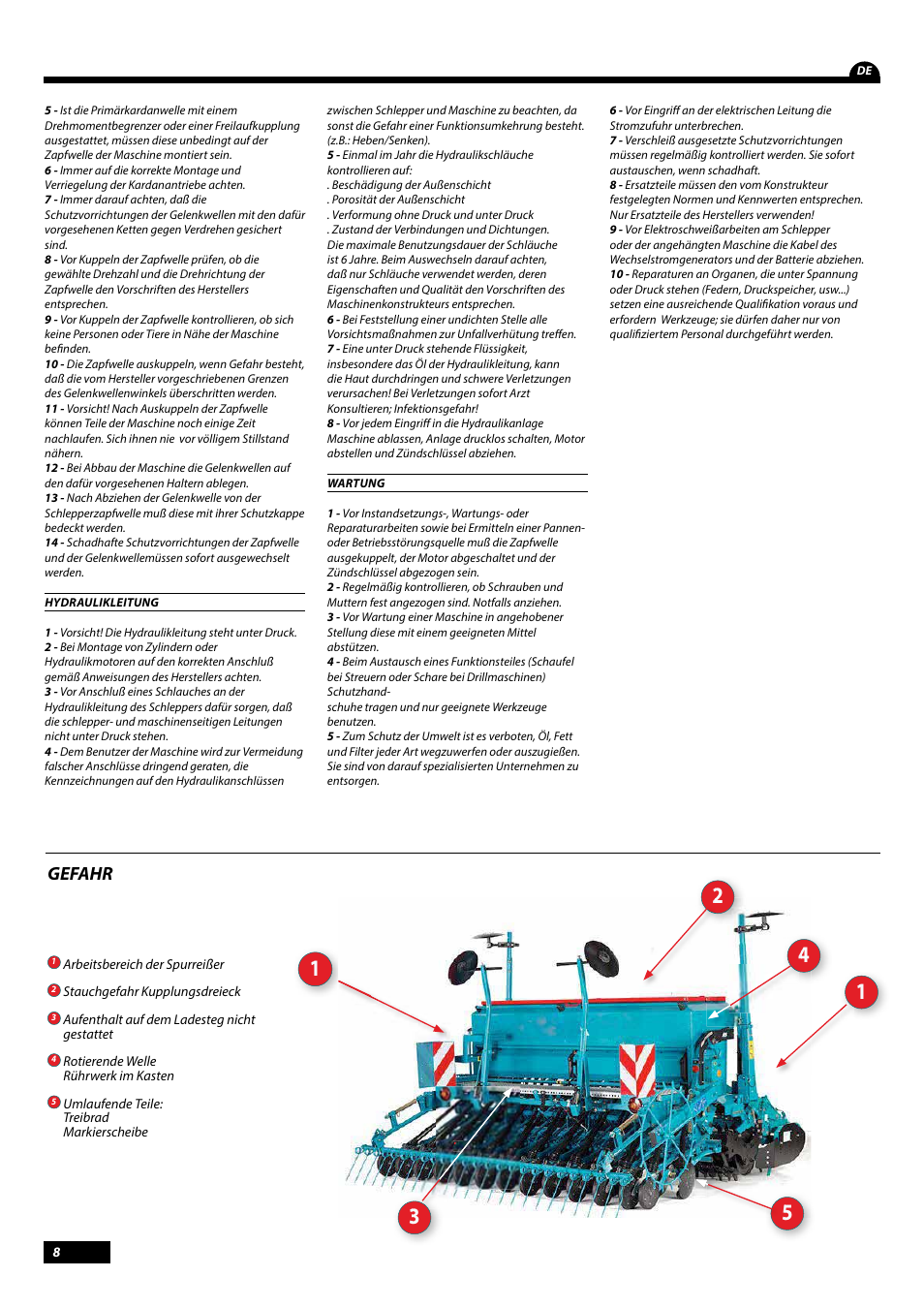 Sulky Tramline CX > 03/2014 User Manual | Page 10 / 107