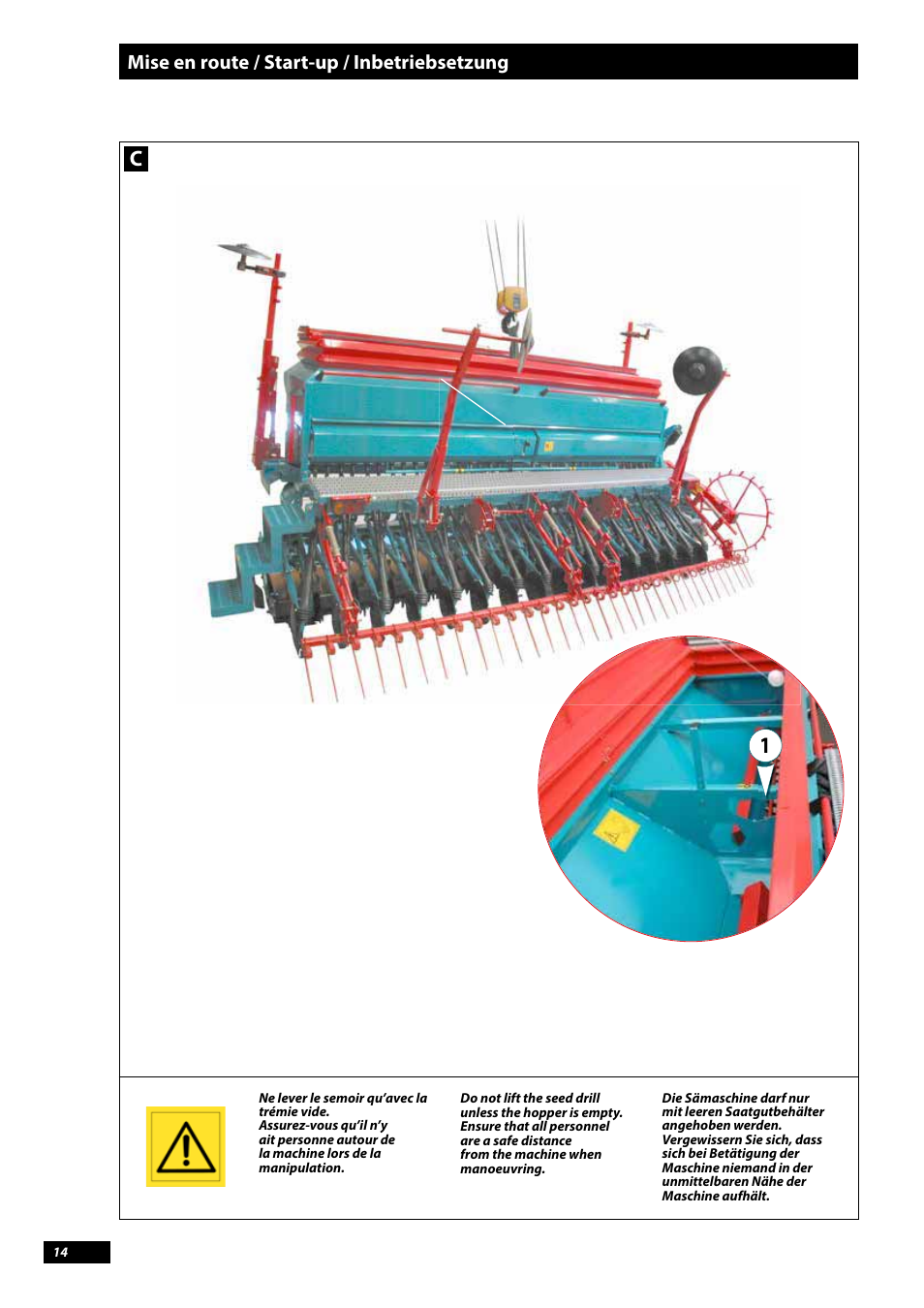 Sulky Tramline CX > 03/2014 User Manual | Page 16 / 107