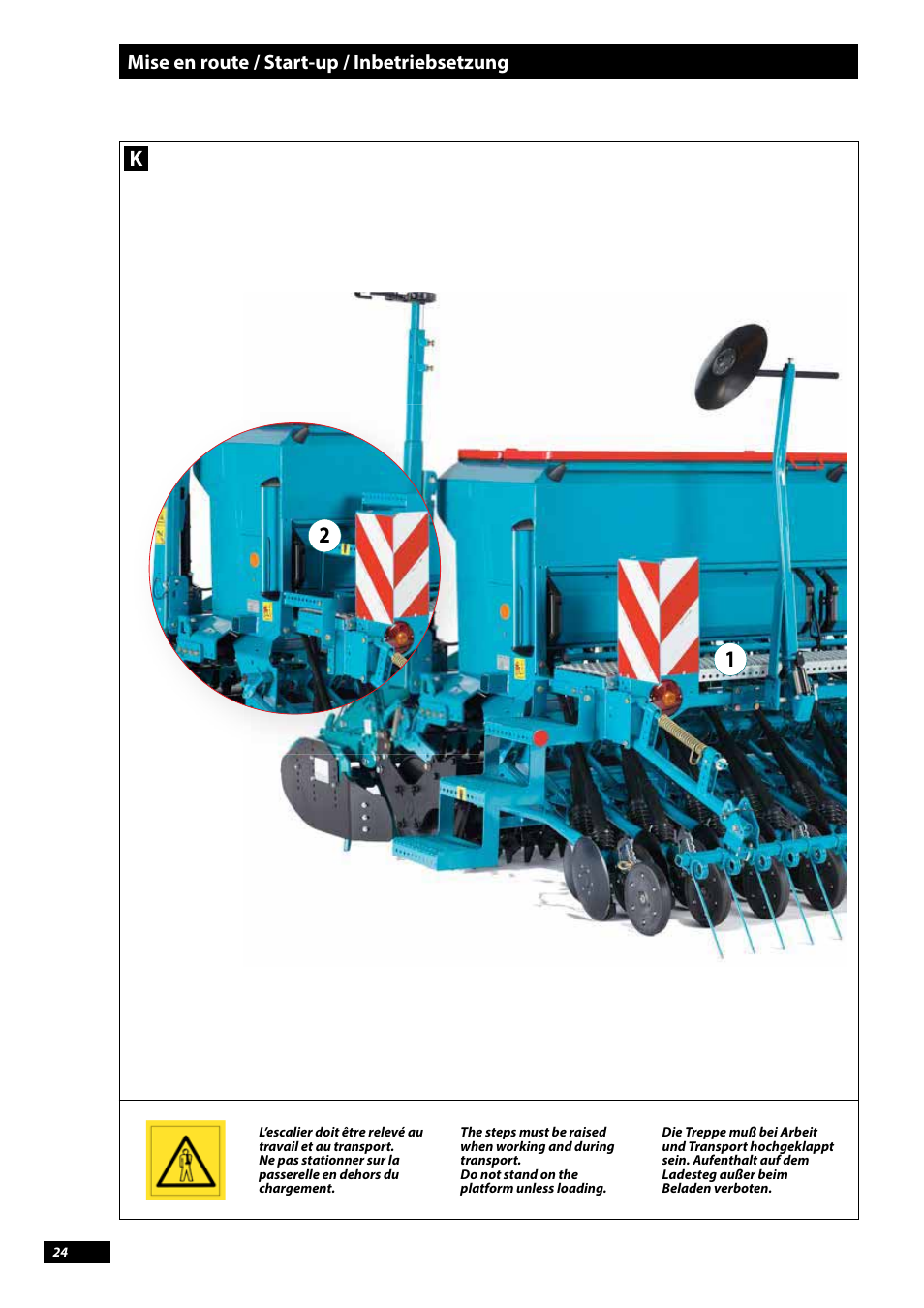 Sulky Tramline CX > 03/2014 User Manual | Page 26 / 107