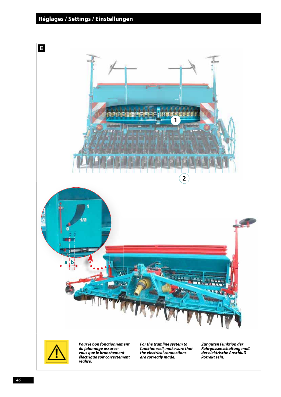 Sulky Tramline CX > 03/2014 User Manual | Page 48 / 107