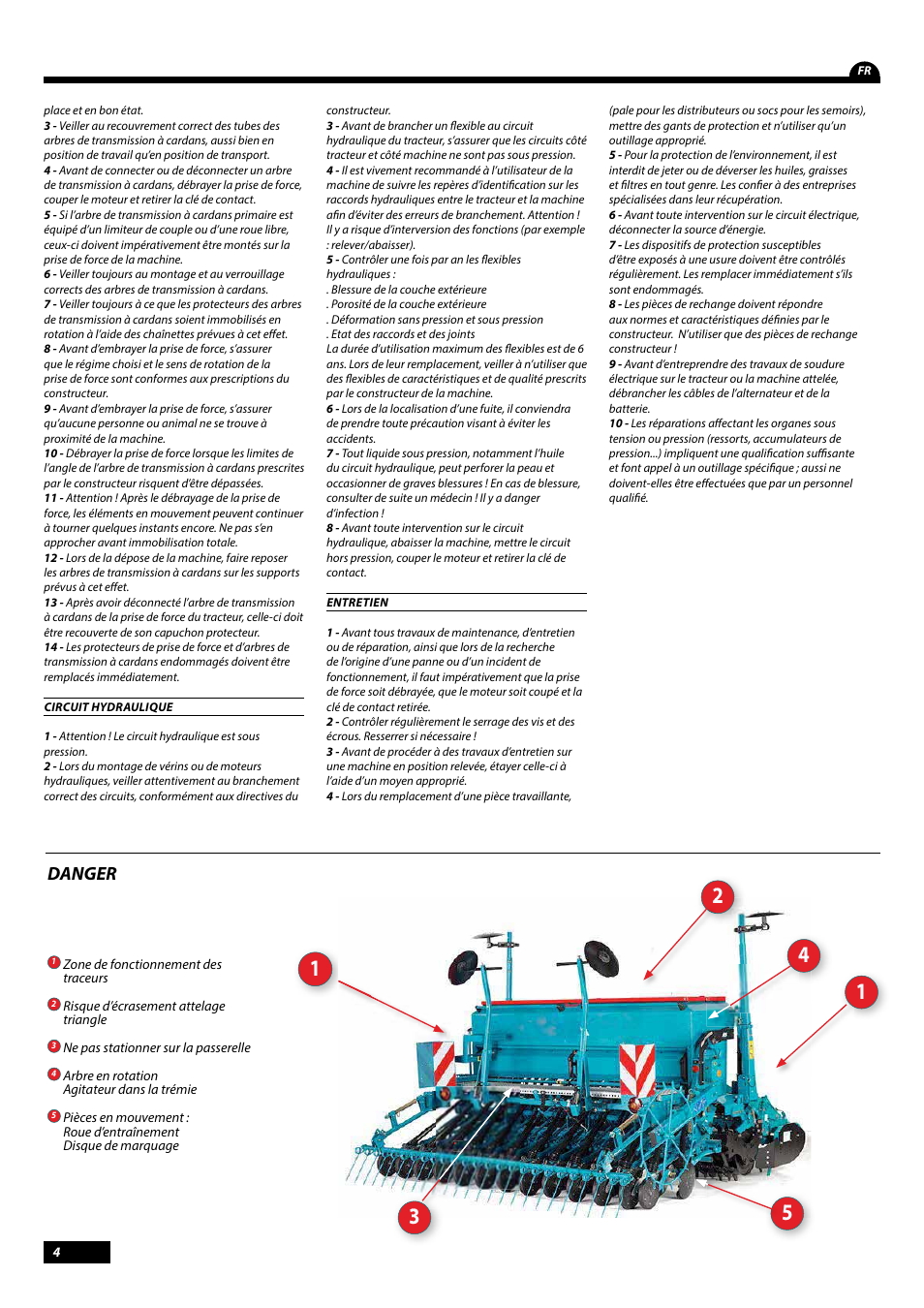 Sulky Tramline CX > 03/2014 User Manual | Page 6 / 107