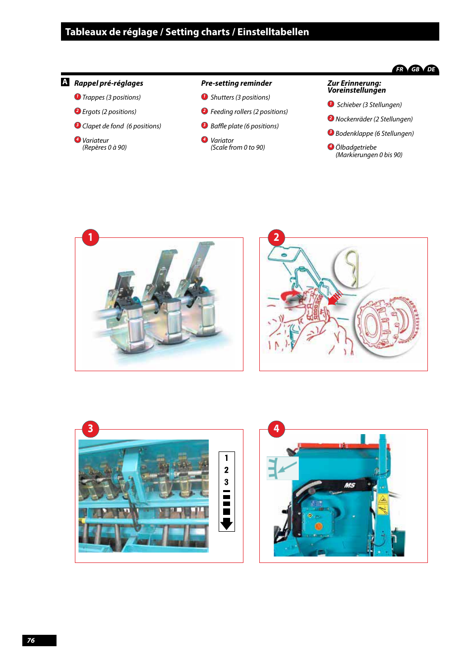 Sulky Tramline CX > 03/2014 User Manual | Page 78 / 107