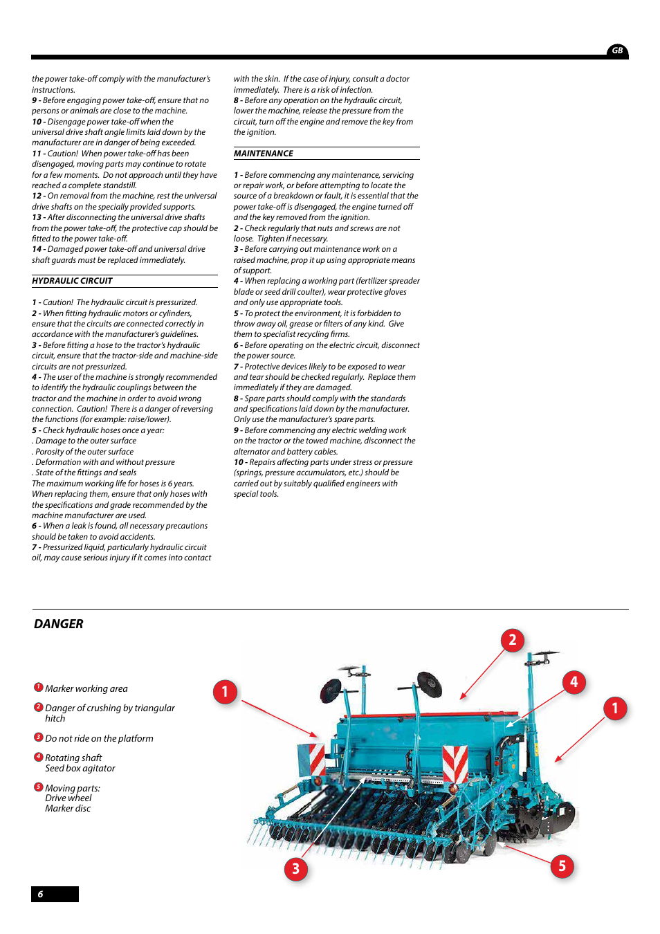 Sulky Tramline CX > 03/2014 User Manual | Page 8 / 107