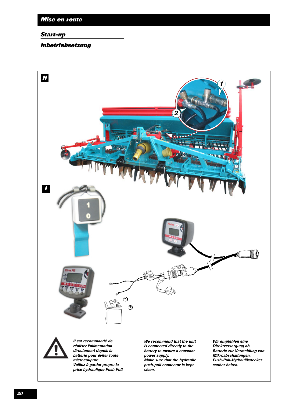 Sulky Tramline CX > 03/2014 User Manual | Page 22 / 105
