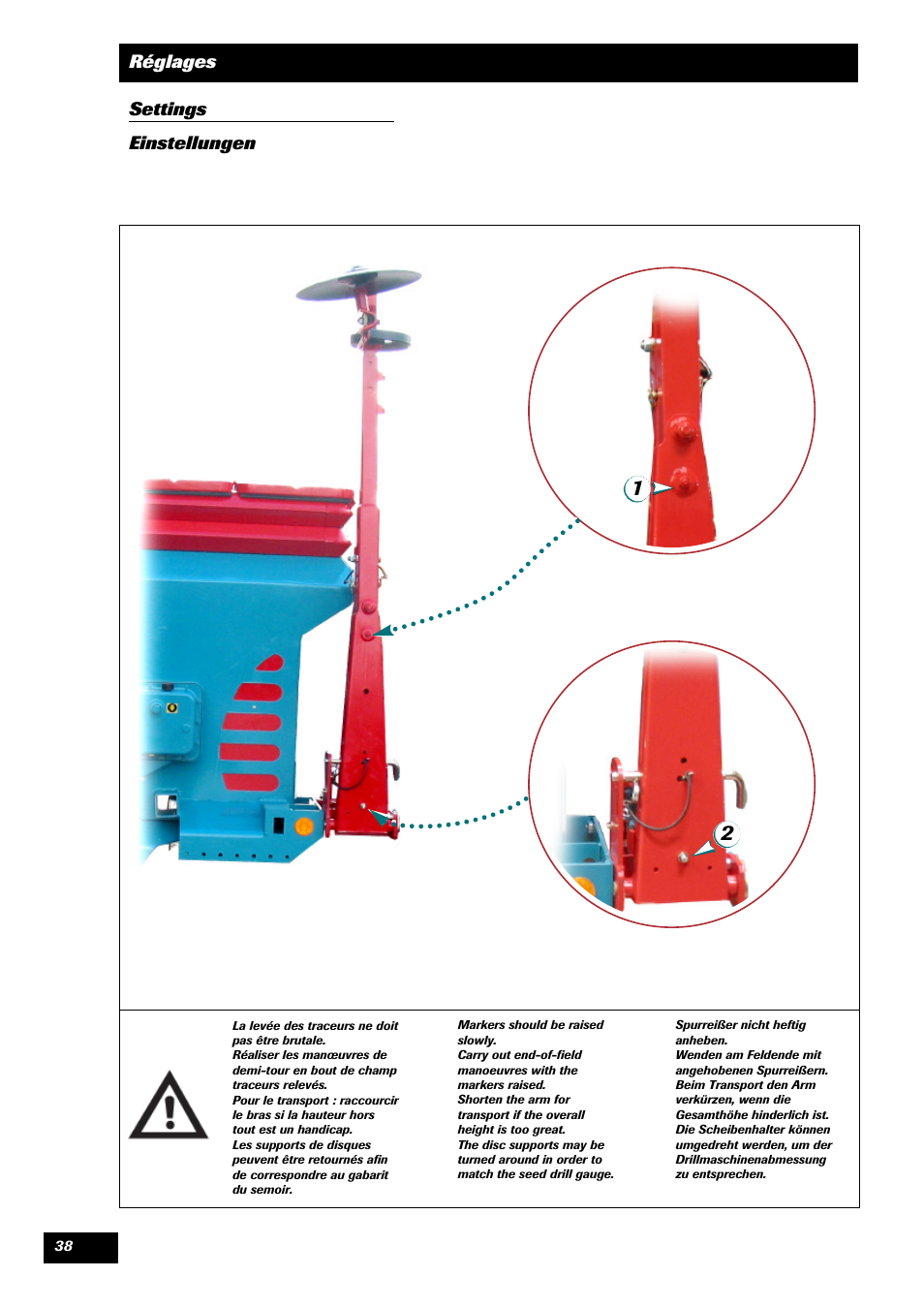 Sulky Tramline CX > 03/2014 User Manual | Page 40 / 105