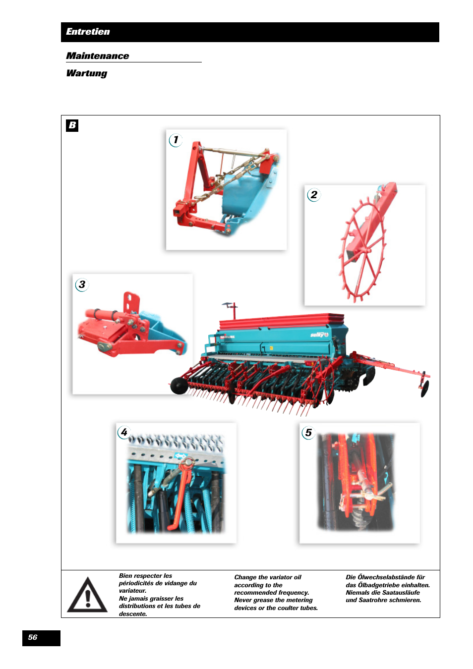 Sulky Tramline CX > 03/2014 User Manual | Page 58 / 105