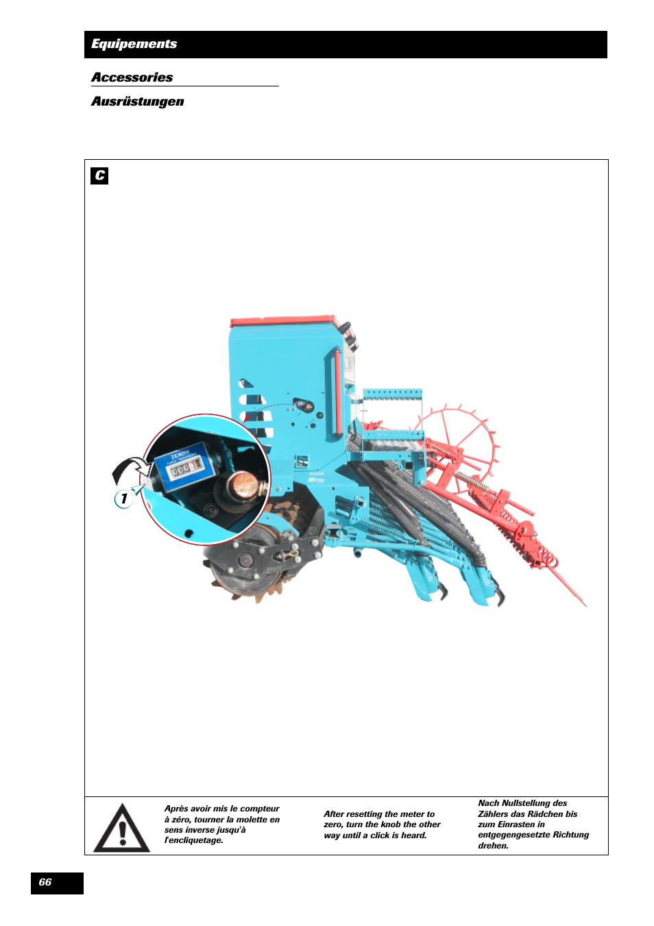 Sulky Tramline CX > 03/2014 User Manual | Page 68 / 105