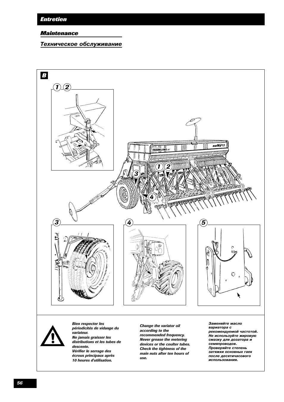 Sulky Tramline GC User Manual | Page 57 / 79