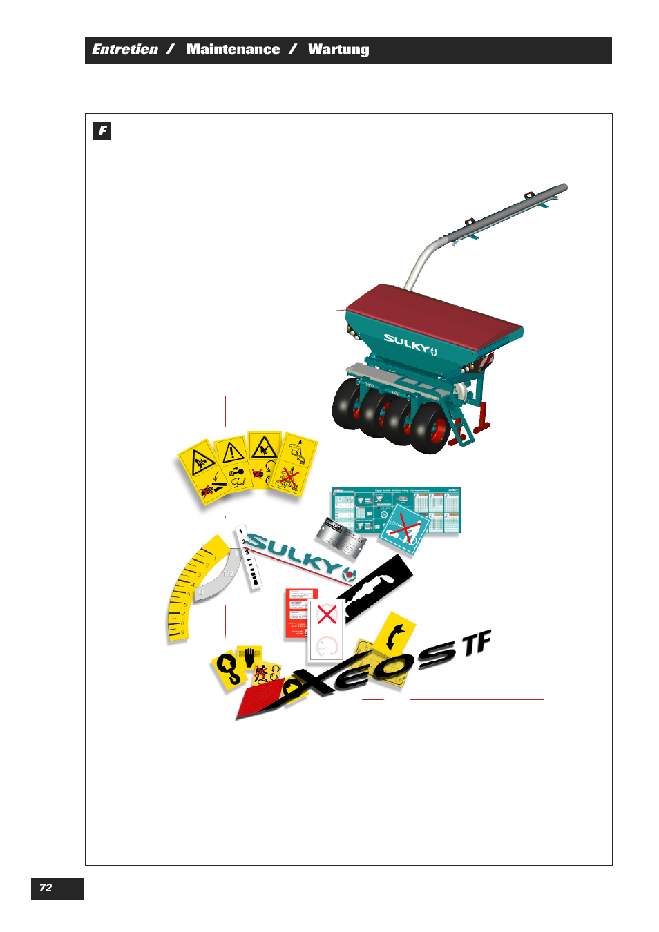 Sulky XEOS TF User Manual | Page 74 / 91