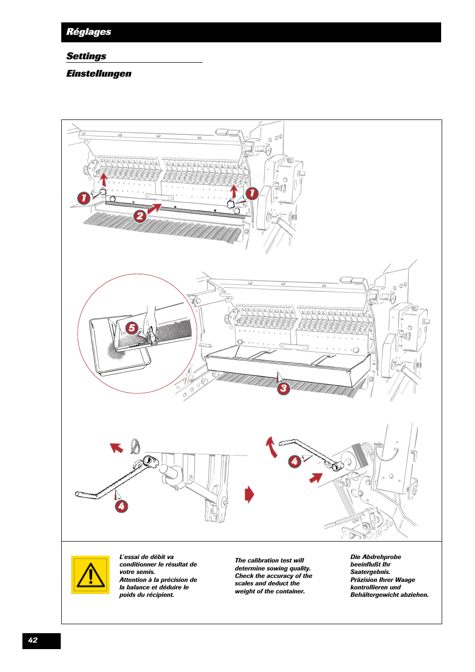 Sulky Optiline MP User Manual | Page 44 / 117