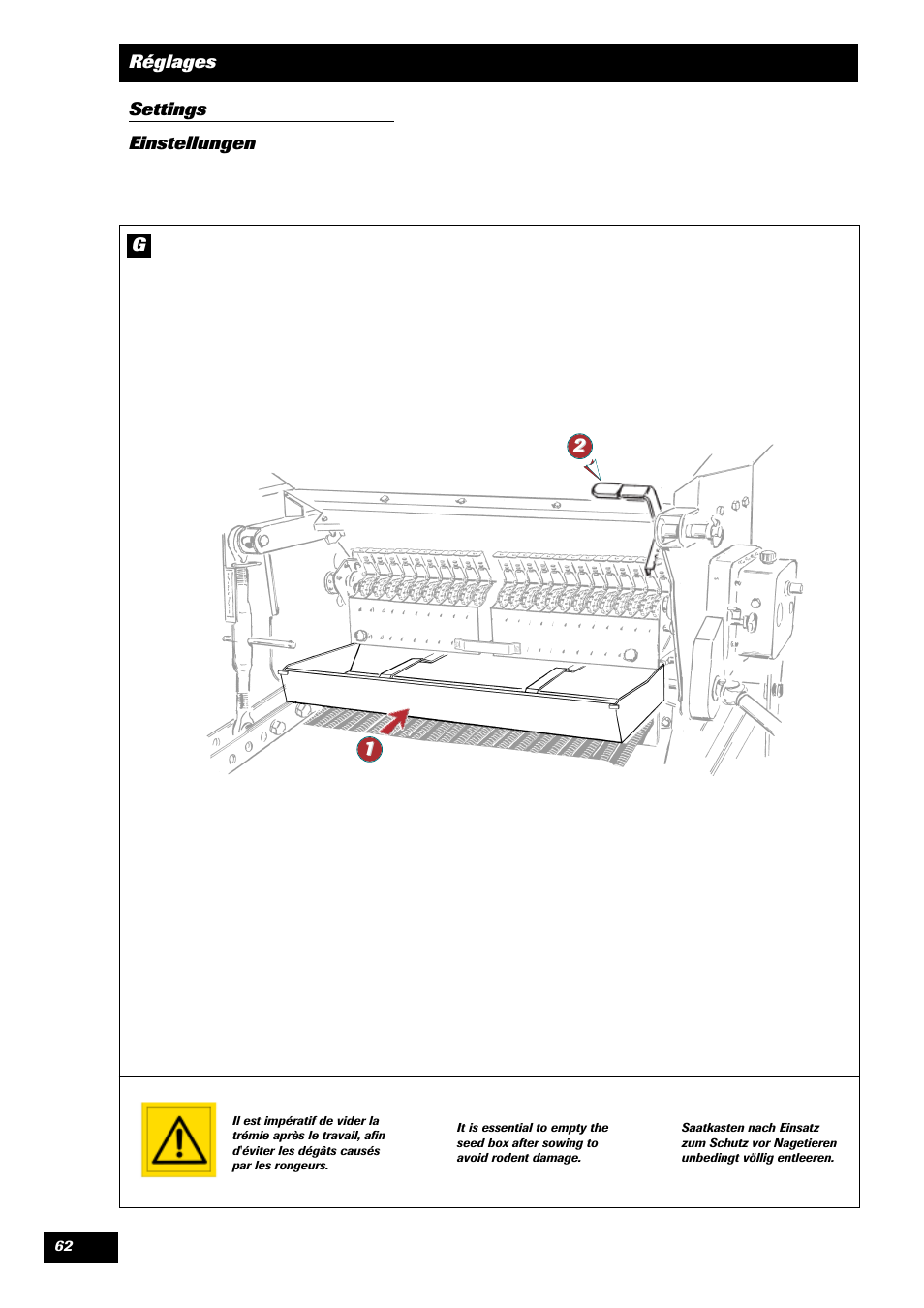 Sulky Optiline MP User Manual | Page 64 / 117