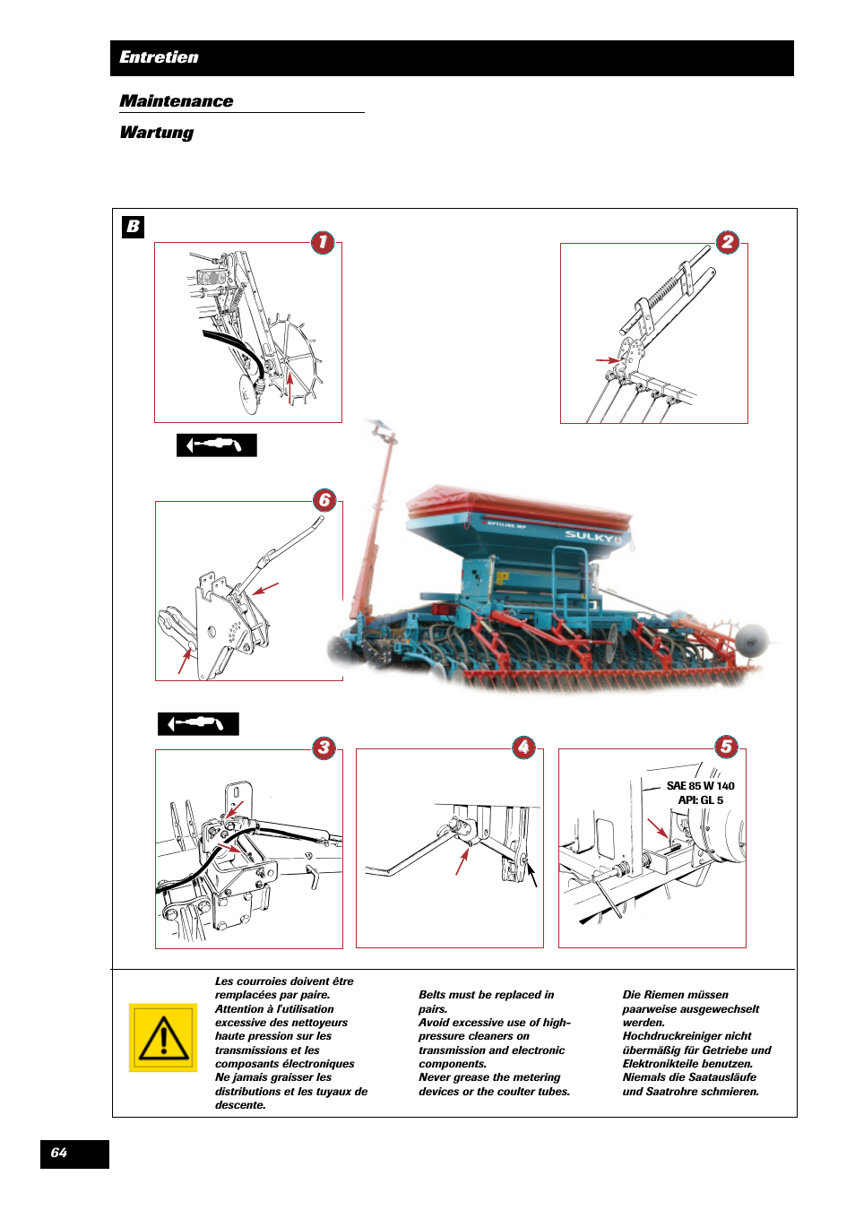 Sulky Optiline MP User Manual | Page 66 / 117