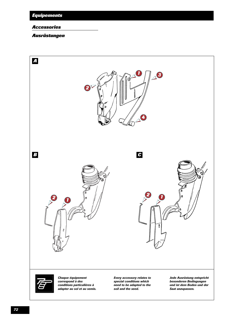 Sulky Optiline MP User Manual | Page 74 / 117