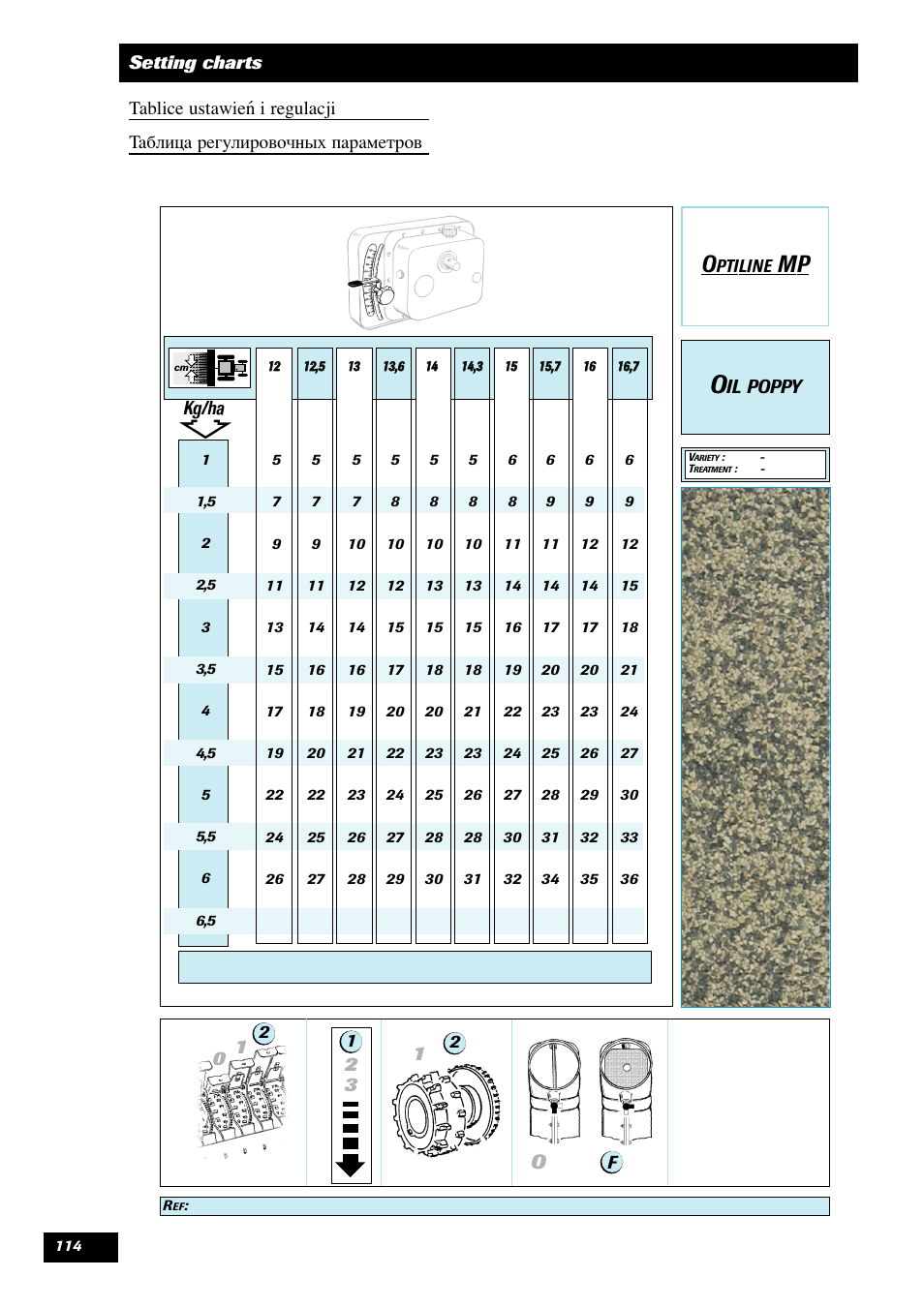 Il poppy | Sulky Optiline MP User Manual | Page 115 / 119