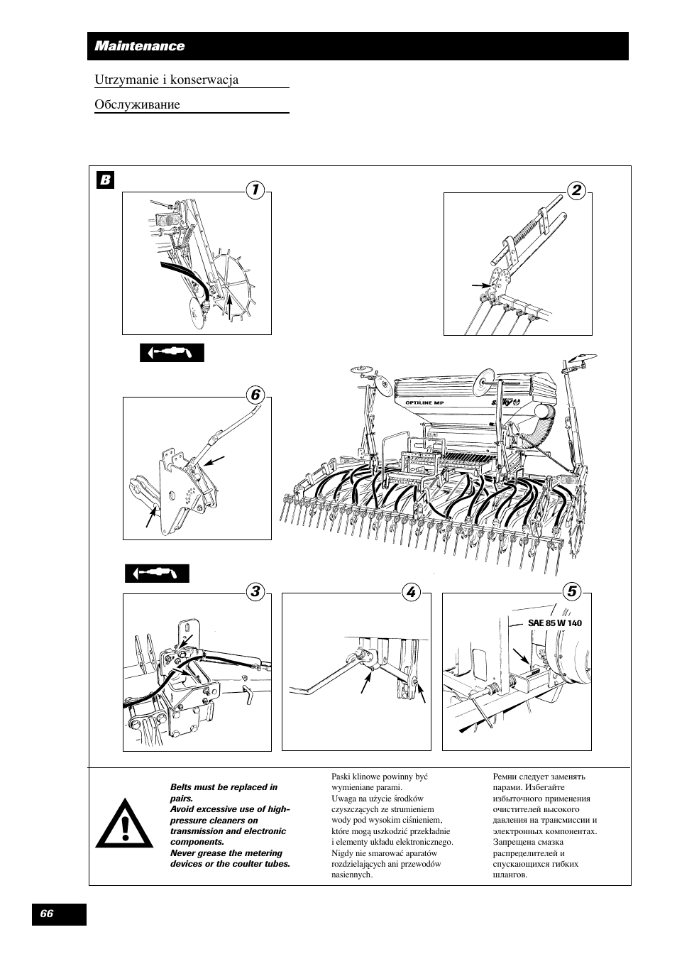 Sulky Optiline MP User Manual | Page 67 / 119