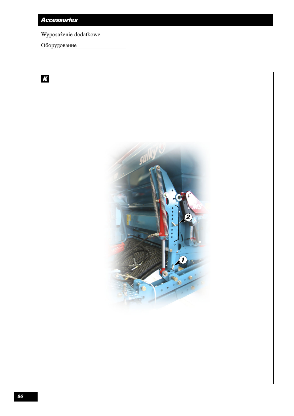 Sulky Optiline MP User Manual | Page 87 / 119