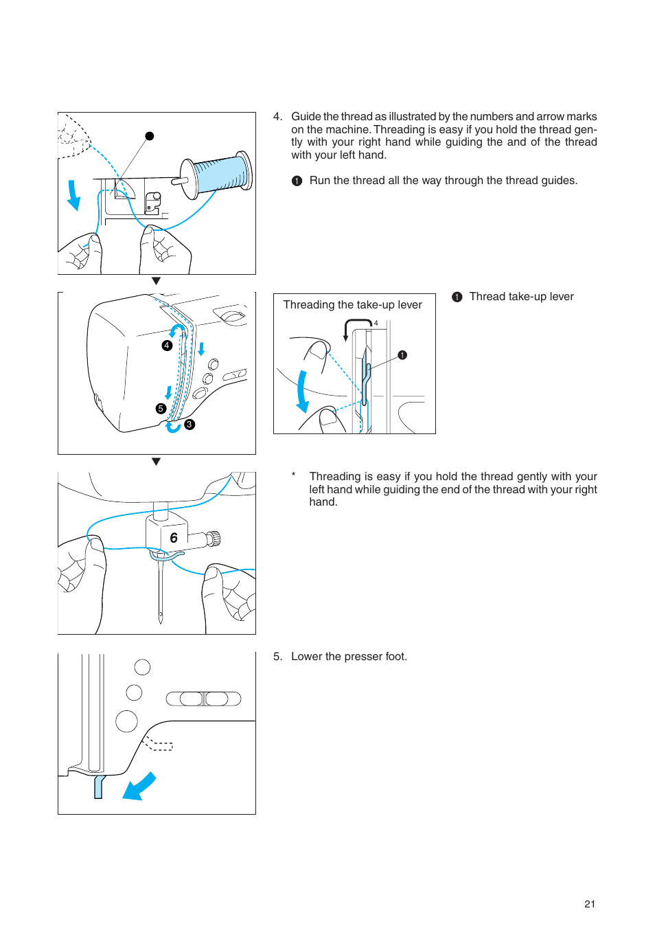 Brother PE 400D User Manual | Page 24 / 112