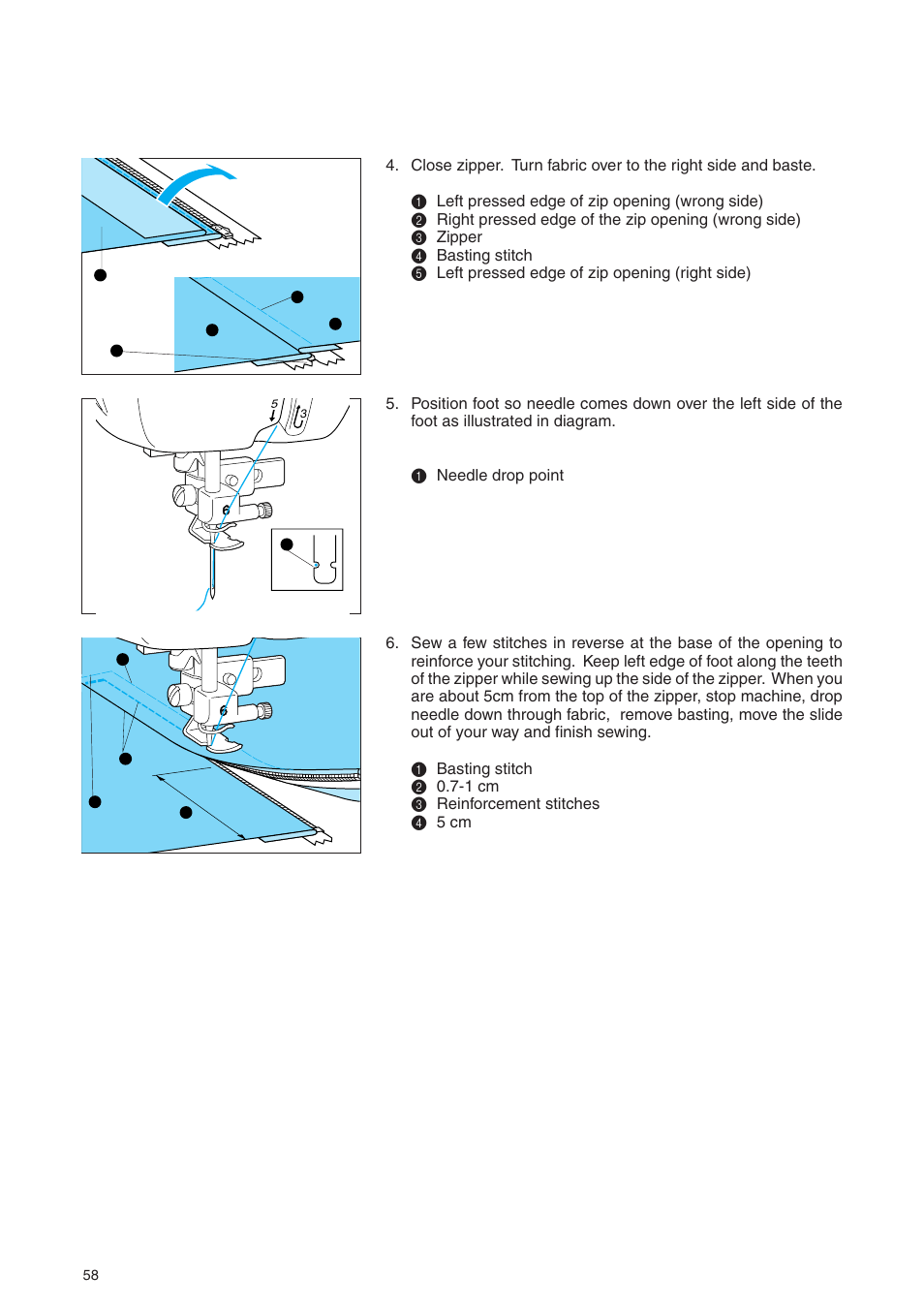 Brother PE 400D User Manual | Page 61 / 112