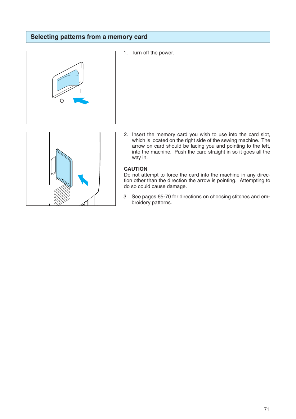 Brother PE 400D User Manual | Page 74 / 112