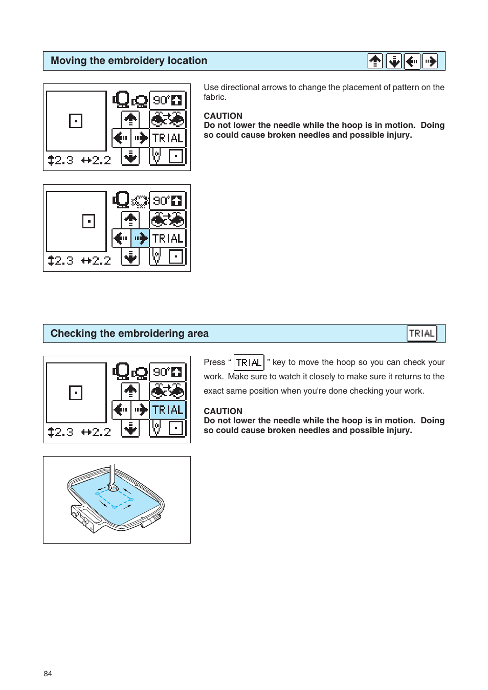 Brother PE 400D User Manual | Page 87 / 112